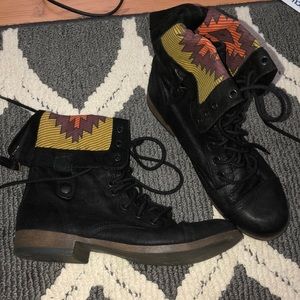 Combat boots!